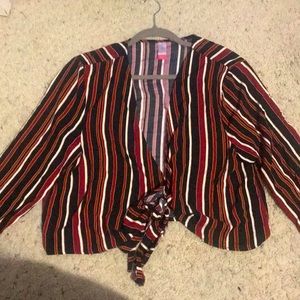 Long sleeve throw over